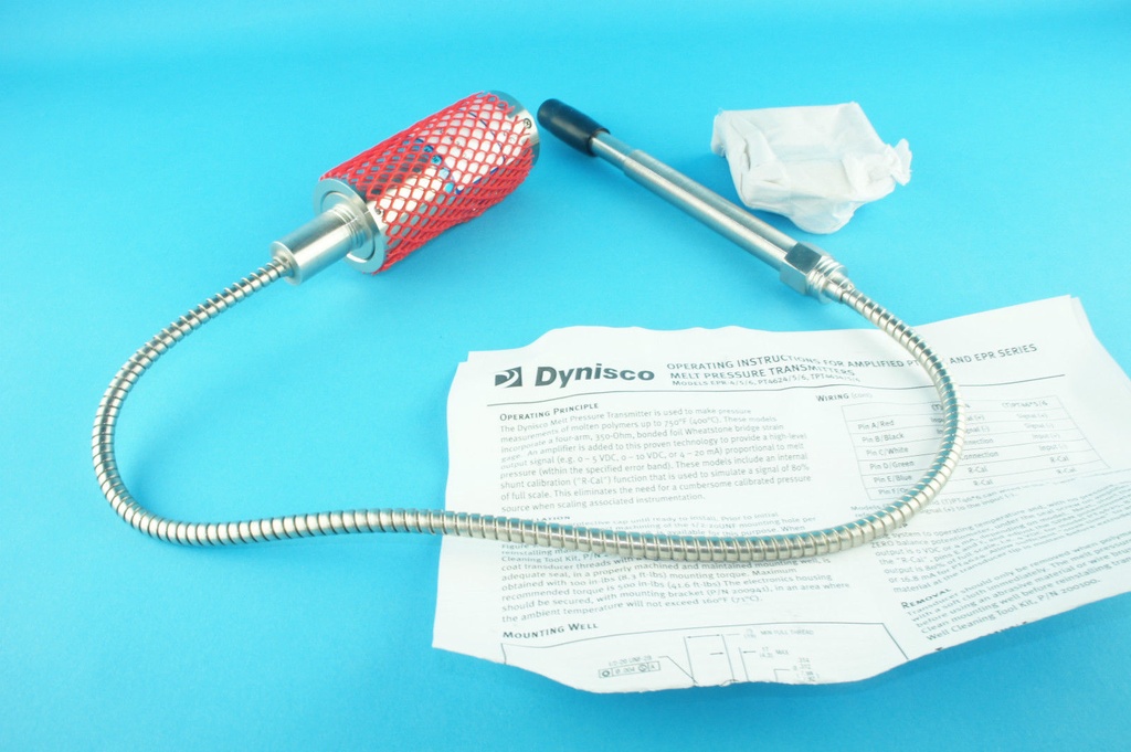 Dynisco PT4624-1MB-6/18 Transducer Range 0-1000 BAR