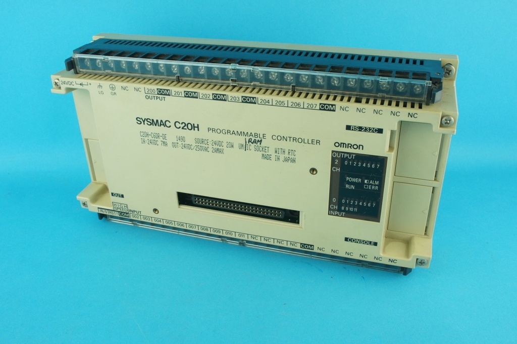 Omron C20H-C6DR-DE Sysmac C20H programmable controller