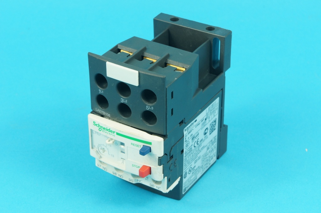 Thermal overload relay 9 - 13A + LAD7B106 block