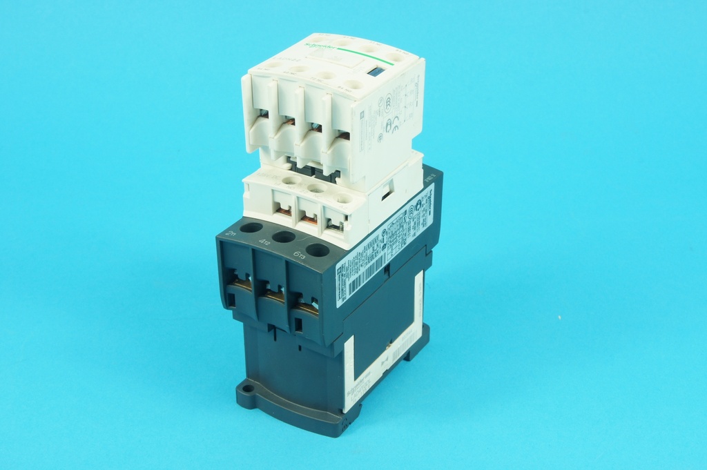 Contactor LC1D25GD 11KW 125VDC + LADN22