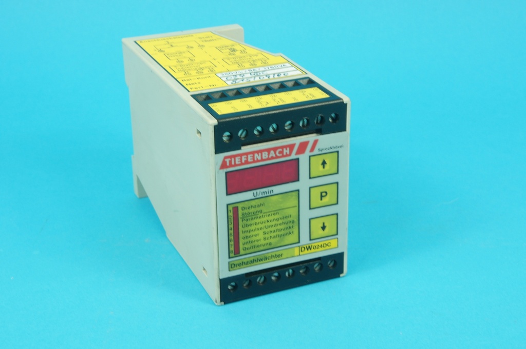 Rotational speed monitor 24V DC