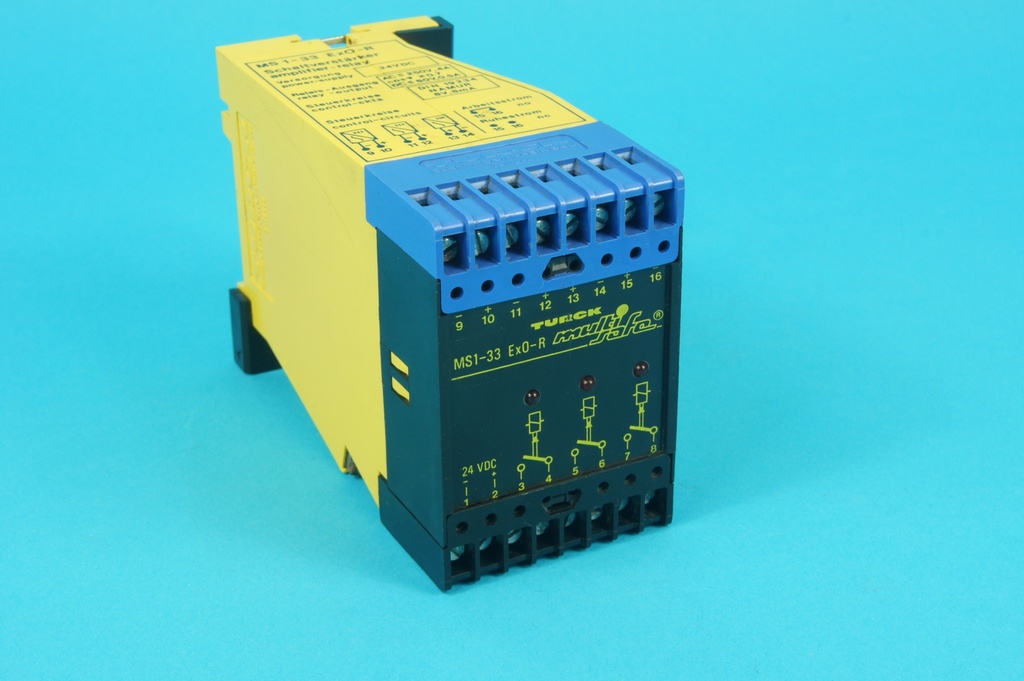 24V DC Multi-Safe Rotation Speed Monitor