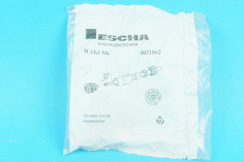 Escha WAKC8K connector 8021862