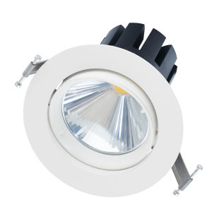 Downlighter Ø197mm 39W 930 3150Lm 60° DALI WIT