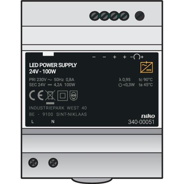 Modulaire voeding 24 Vdc, 100 W