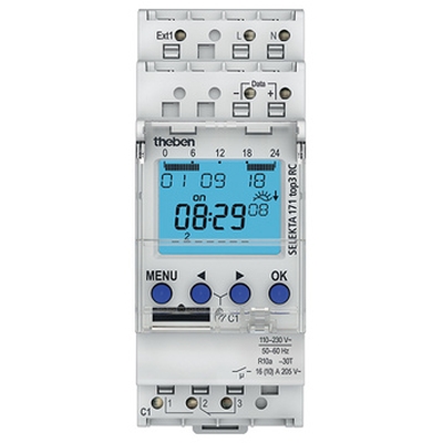 Digitale astronomische klok 230V 50-60HZ 1CO 16A