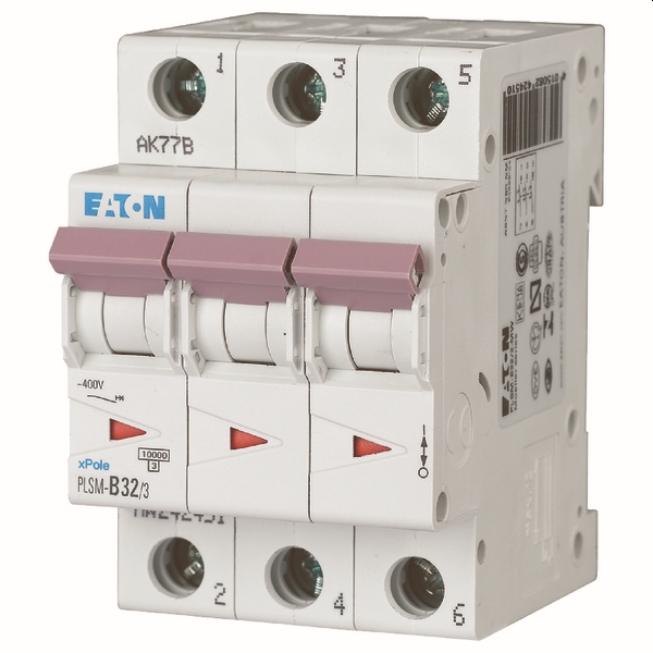 Automaat 3P 32A 10kA C (PLSM-C32/3-MW)