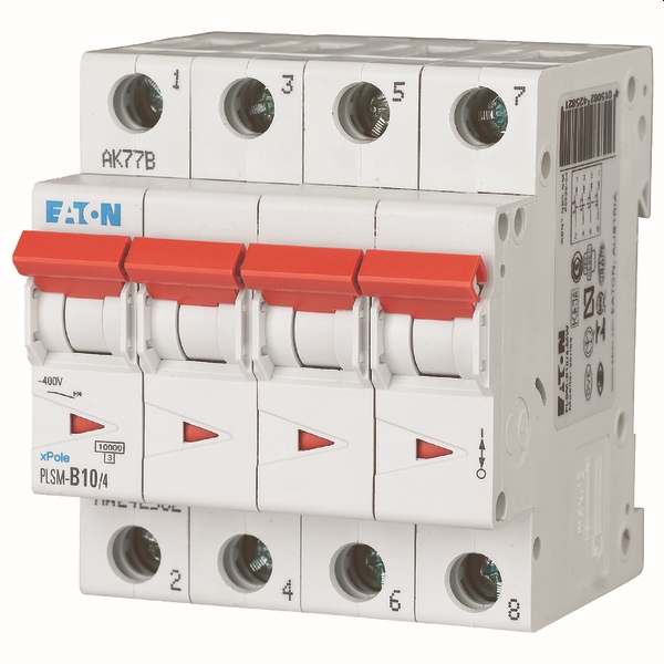 Automaat 4P 10A 10kA C (PLSM-C10/4-MW)