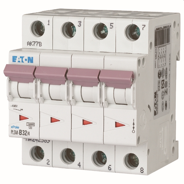 Automaat 4P 32A 10kA C (PLSM-C32/4-MW)