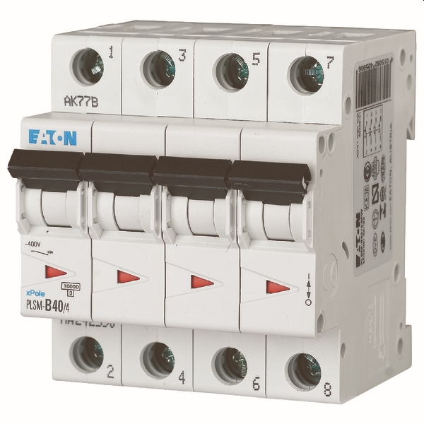 Automaat 4P 40A 10kA C (PLSM-C40/4-MW)