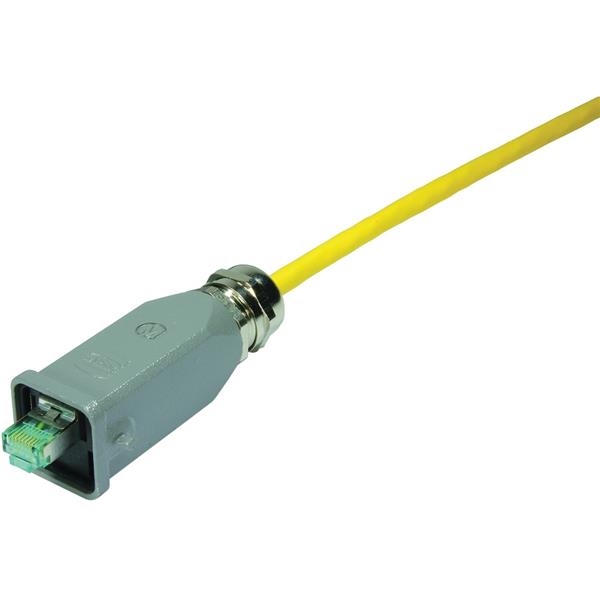 Han 3A Metal RJ45 Gigalink Cat.6a (IP65/67)