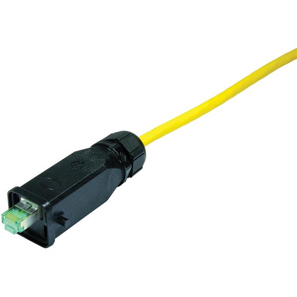 Han 3A Plastic RJ45 Gigalink Cat.6a (IP65/67)