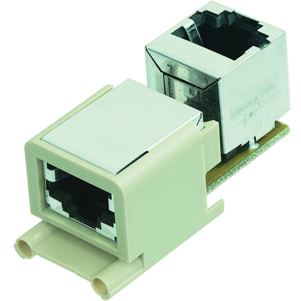 Han Brid-RJ45-Panel feed through