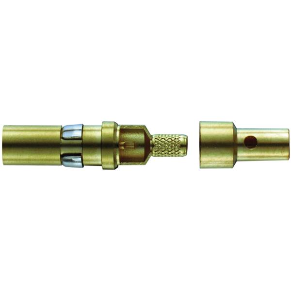 Han Modular coaxial contact male 75Ohm