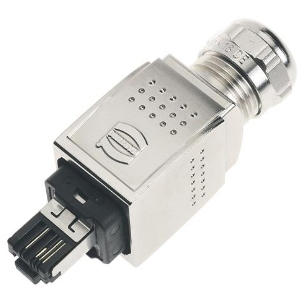 Han PP RJ45 PN metal plug set