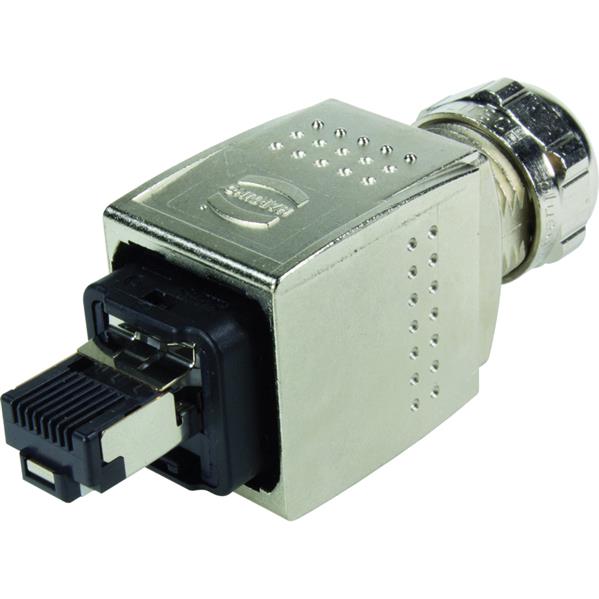 Han PushPull RJ45 metall cable side CAT5