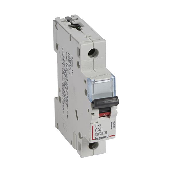 Automaat DX³ 6000A/10kA 1P C04 400V 1 module