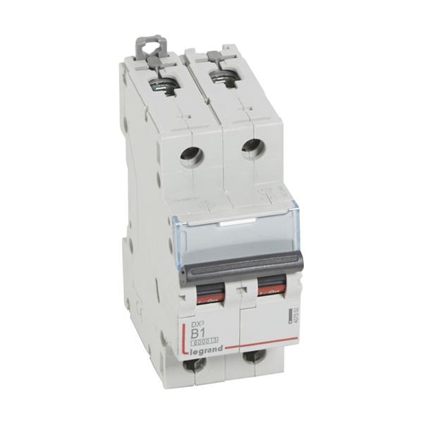 Automaat DX³ 6000A/10kA 2P B01 230/400V - 2 modules