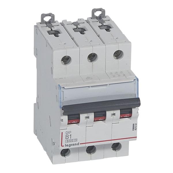 Automaat DX³ 6000A/10kA 3P B01 400V - 3 modules