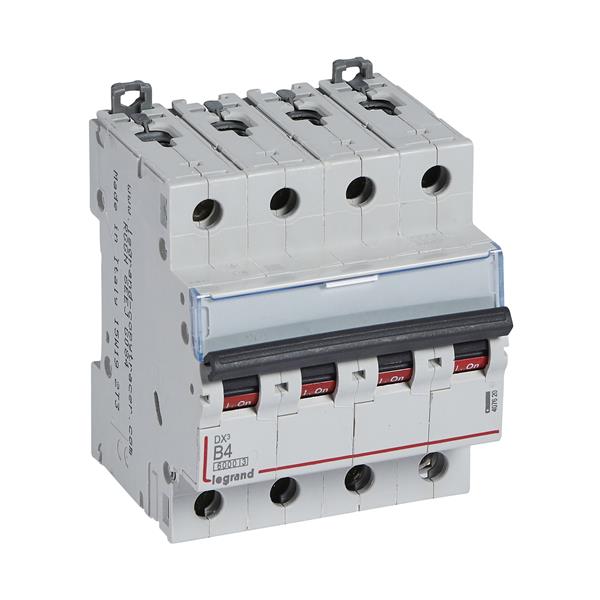 Automaat DX³ 6000A/10kA 4P B04 400V - 4 modules