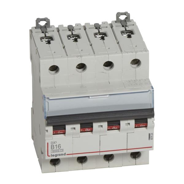 Automaat DX³ 6000A/10kA 4P B16 400V - 4 modules