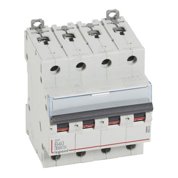 Automaat DX³ 6000A/10kA 4P B40 400V 4 modules