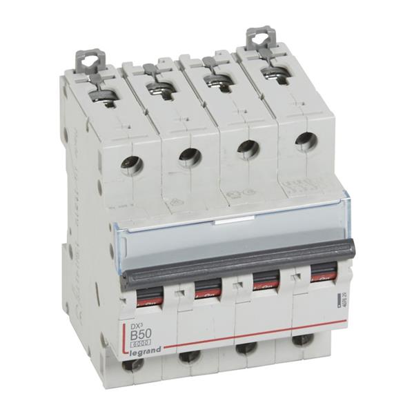 Automaat DX³ 6000A/10kA 4P B50 400V 4 modules