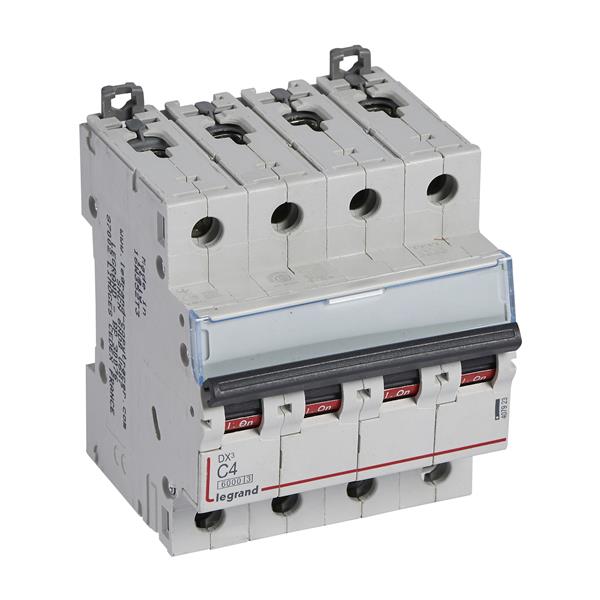 Automaat DX³ 6000A/10kA 4P C04 400V 4 modules