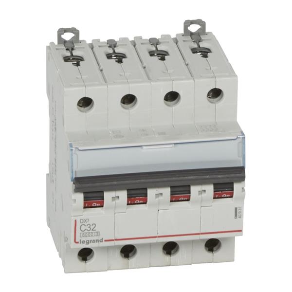 Automaat DX³ 6000A/10kA 4P C32 400V 4 modules