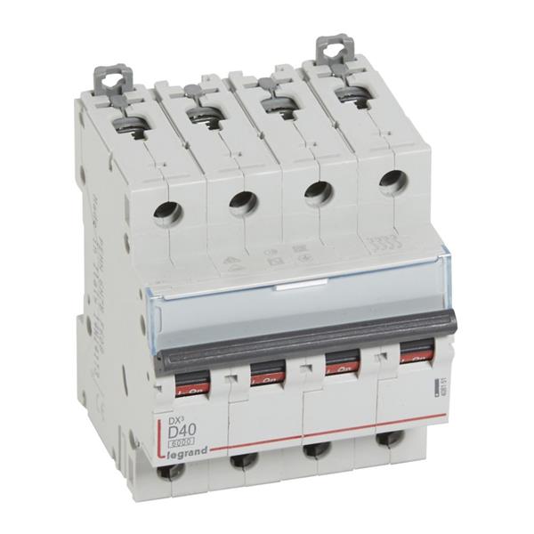 Automaat DX³ 6000A/10kA 4P D40 400V 4 modules