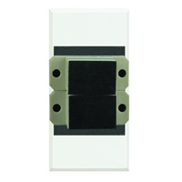 Axolute glasvezel connector 1 module Wit - SC duplex