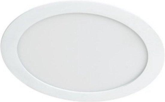 LNL-FL-ROND-300WW Rond inbouw downlighter 24W, 3000K, wit