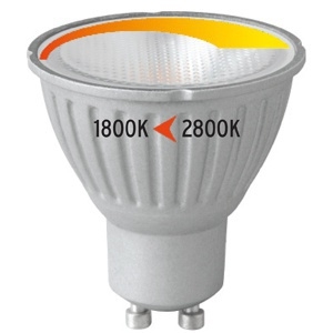 PAR16 LED GU10 5.5W 2800K-1800K 35° UDTW LR4606wDGFLU