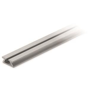 Rail Aluminium 1000 mm lang 18 mm breed, alu