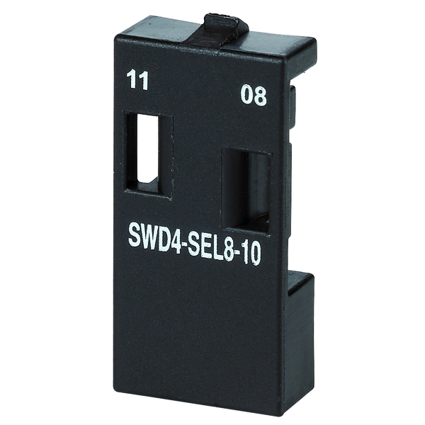 Brug voor connector SWD4-8SF2-5, frontbevestiging (SWD4-SEL8-10)