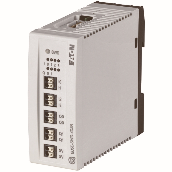 Digitale module met 4 ingangen 24 V DC en 2 relaisuitgangen 250 V AC (EU5E-SWD-4D2R)