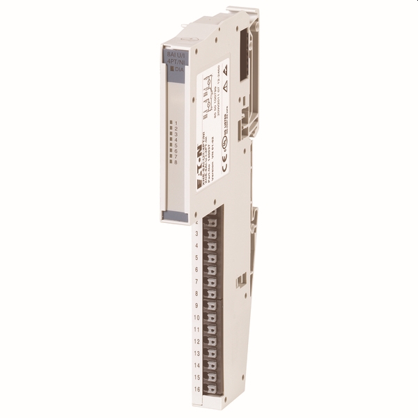 XION Eco 8 AI -10/0..+10Vdc, 0/4..20mA, 4 PT/NI (XNE-8AI-U/I-4PT/NI)