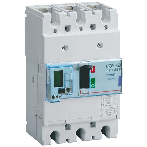 DPX³ 250 elektronische automaat - 50kA - 400V - 3P - 250A