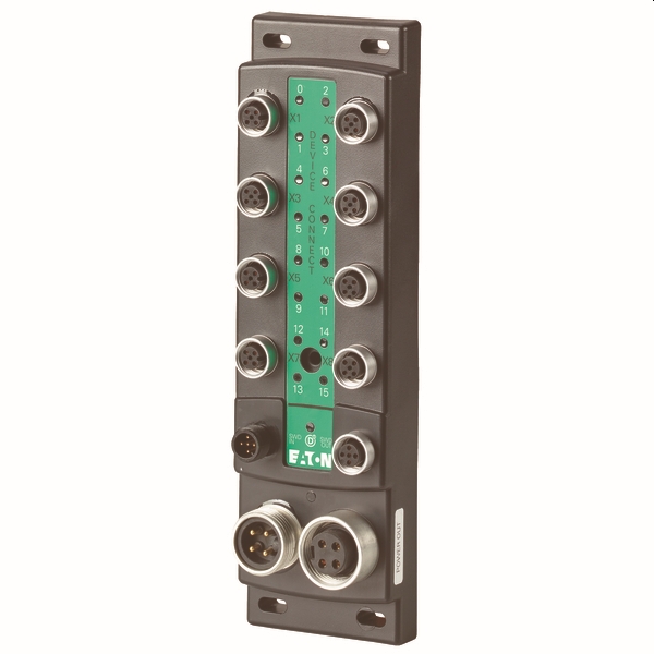 SWD I/O-module IP69K, 24 V DC, 16 uitgangen met separate voeding, 8 I/O-bussen M