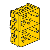 Batibox - speciale inbouwdoos voor aanraakscherm 3,5\" - 109 x 116 mm - diepte 50 mm