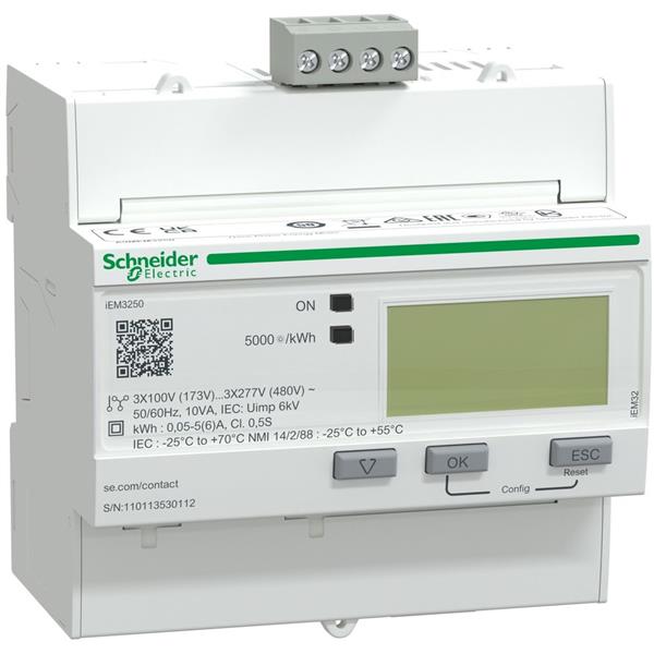 iEM3250 energiemeter 3F 1/5A - CT - Modbus