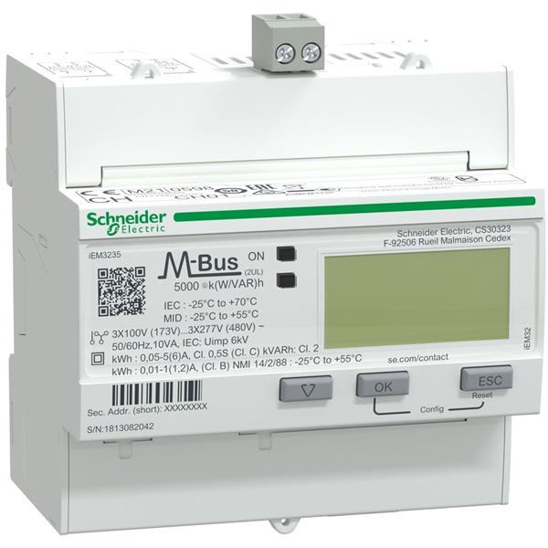 iEM3235 energiemeter - TI - M-bus - 1 digitale in- en uitgang - multitarief