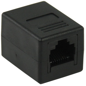 RJ45 Coupler, Onafgeschermd, RJ45 - RJ45 Female - Female, Recht