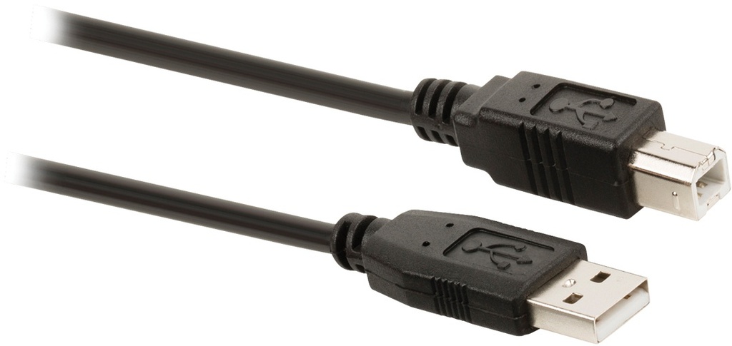 USB2.0 kabel 2 meter A-male B-male