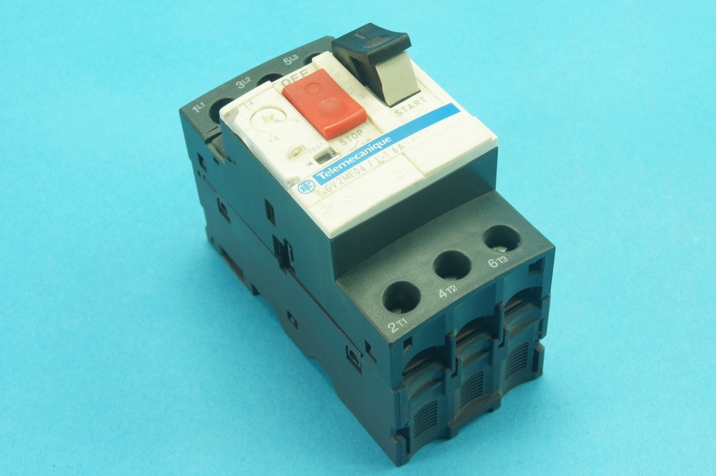 Telemecanique GV2ME06/1-1.6A motor-ptotective circuit breaker 3 poles 1 - 1.6 A