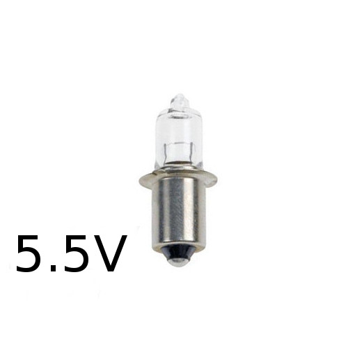 P13.5s  HPR50Halogen  5,5V 1000mA 5,5W lamp