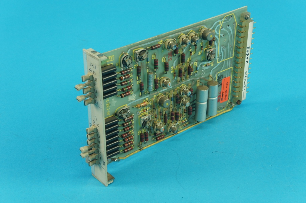 Siemens M11138-B-B114 7TJ5011-4/DD A5-C206 Current Timer Module 1A, 50 Hz,0.5 to 2A/0.2 to 12.8 sec