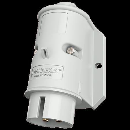 Toestelcontactstop 16A 2P 12H 40-50V wit IP44