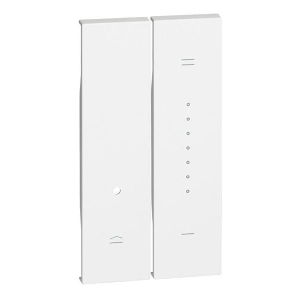 Living Now toets dimmer wit 2 modules voor dimmer-schakelaar