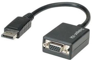 Techly IADAP DSP-250 displayport male to VGA female adapter
